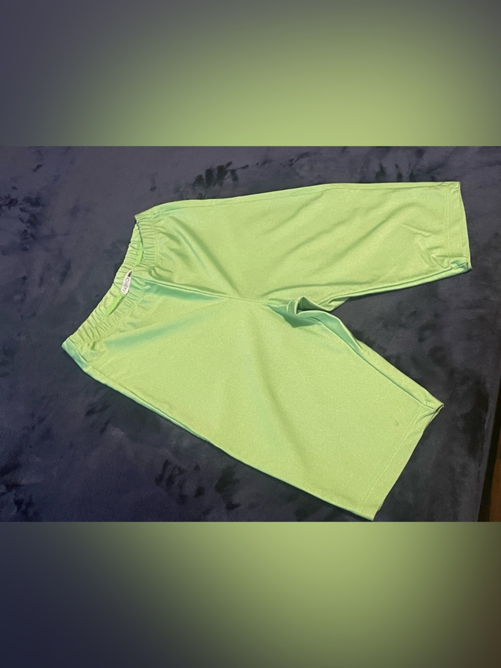 Fashion Nova Lime Green Bike Shorts